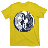 Yin Yang Cat Logo T-Shirt