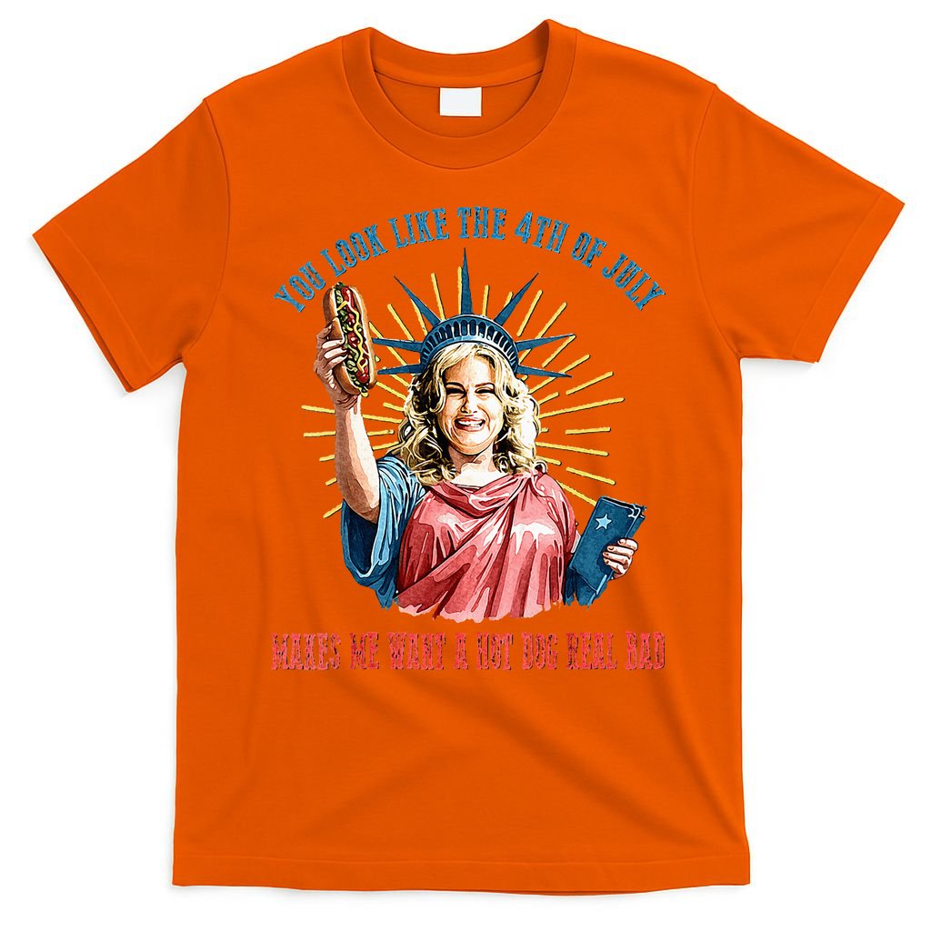 You Look Like The 4th Of July Hot Dog Wiener T-Shirt