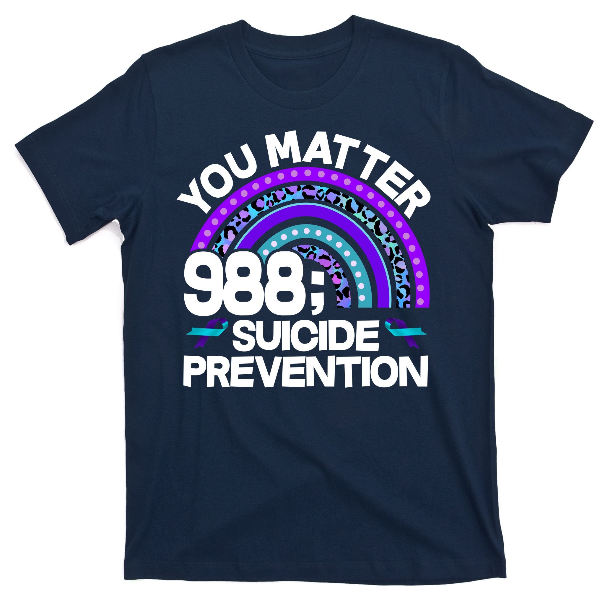 You Matter 988 Semicolon Suicide Prevention T-Shirt