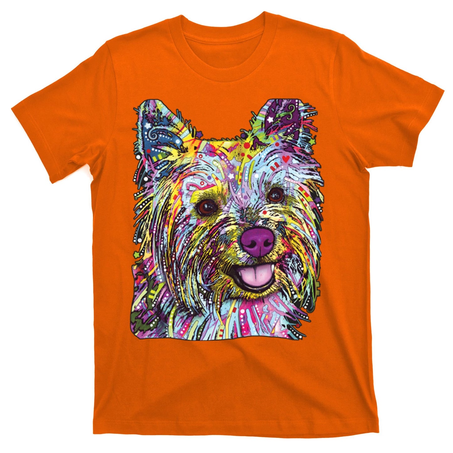 Yorkie Dog Dean Russo T-Shirt