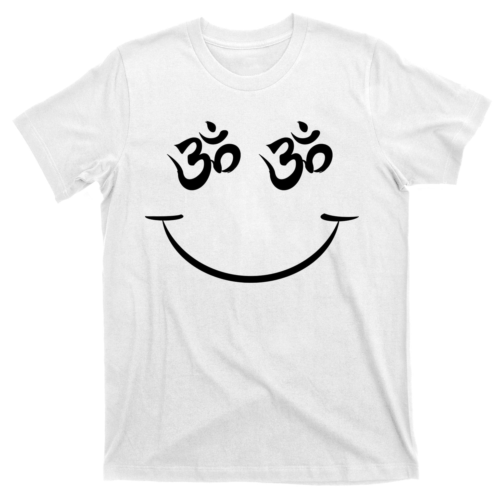 Zen Buddha Buddhist OM AUM Smiley T-Shirt