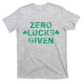 Zero Lucks Given Vintage St Patricks Day T-Shirt